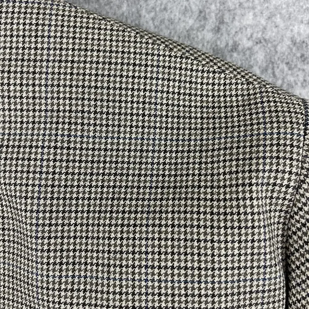 Stafford Year Round Blazer‎ Sport Coat Mens 42R Herringbone Classic Fit Travel